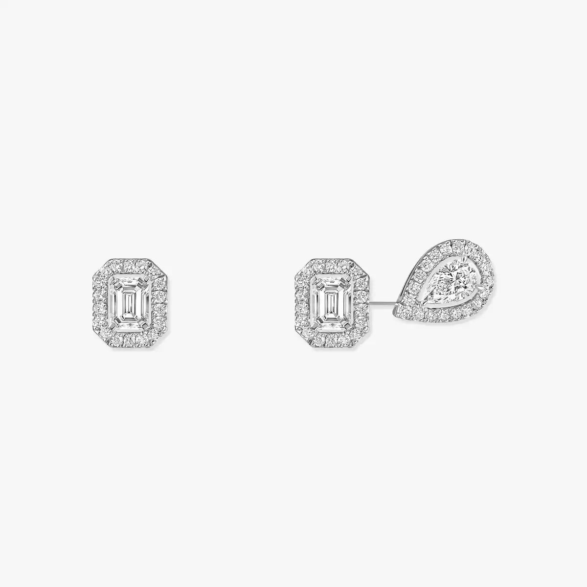 [Lumina]Diamond Earrings 0,10ct My Twin 1+2