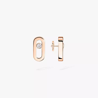 [Lumina]Move Uno Diamond Stud Earrings