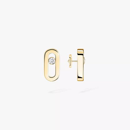 [Lumina]Move Uno Diamond Stud Earrings
