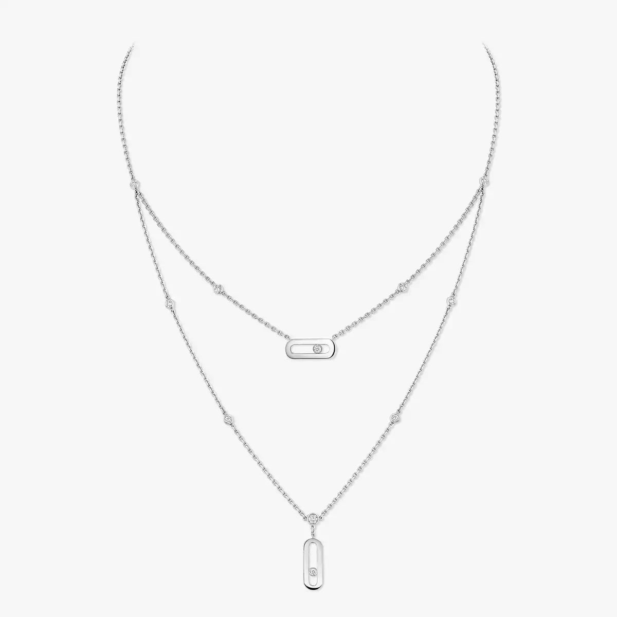 [Lumina] Move Uno Diamond Necklace