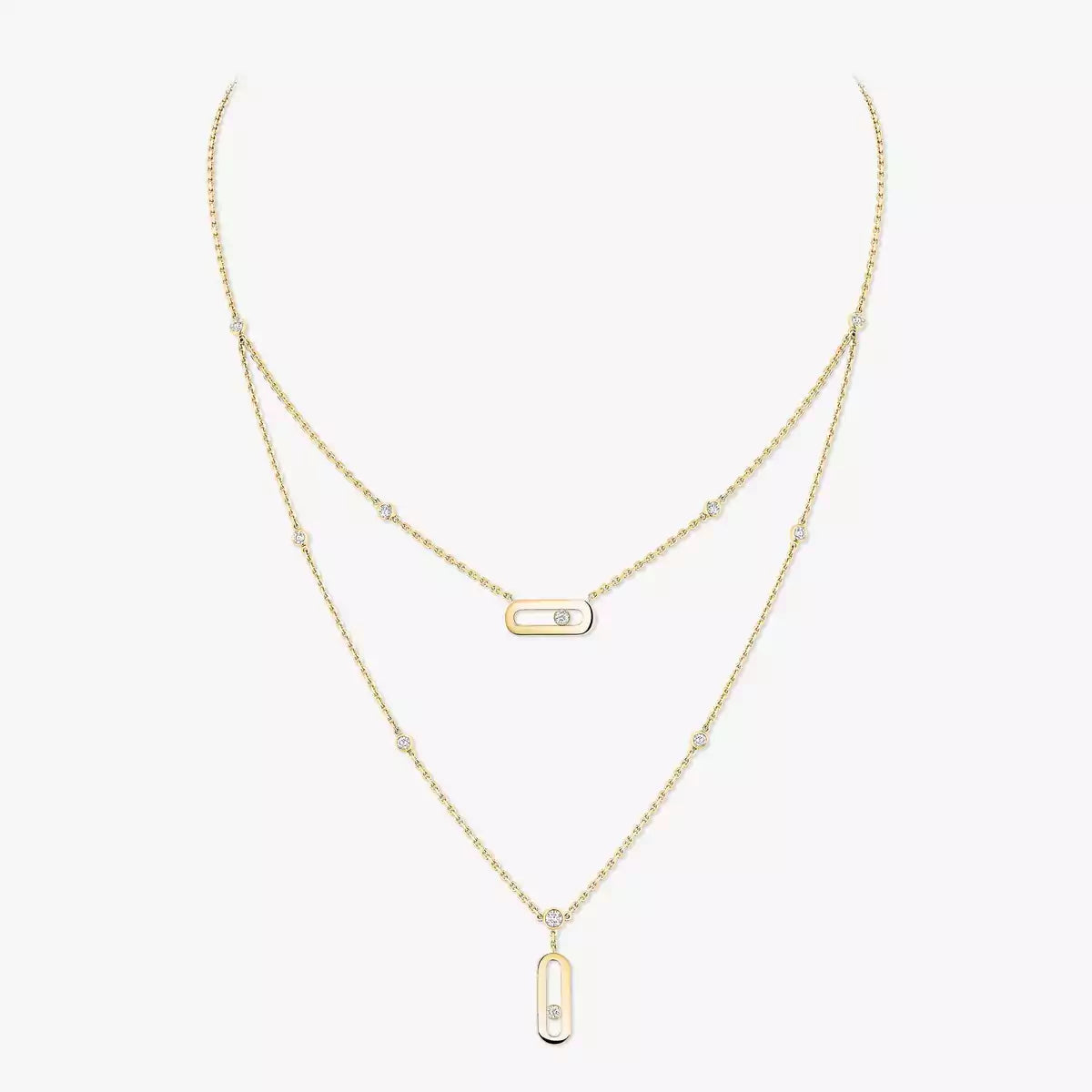 [Lumina] Move Uno Diamond Necklace