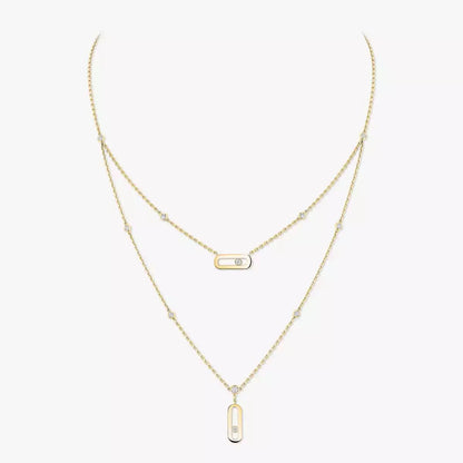 [Lumina] Move Uno Diamond Necklace