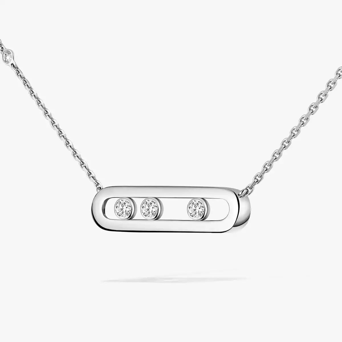 [Lumina] Baby Move Gold Diamond Necklace