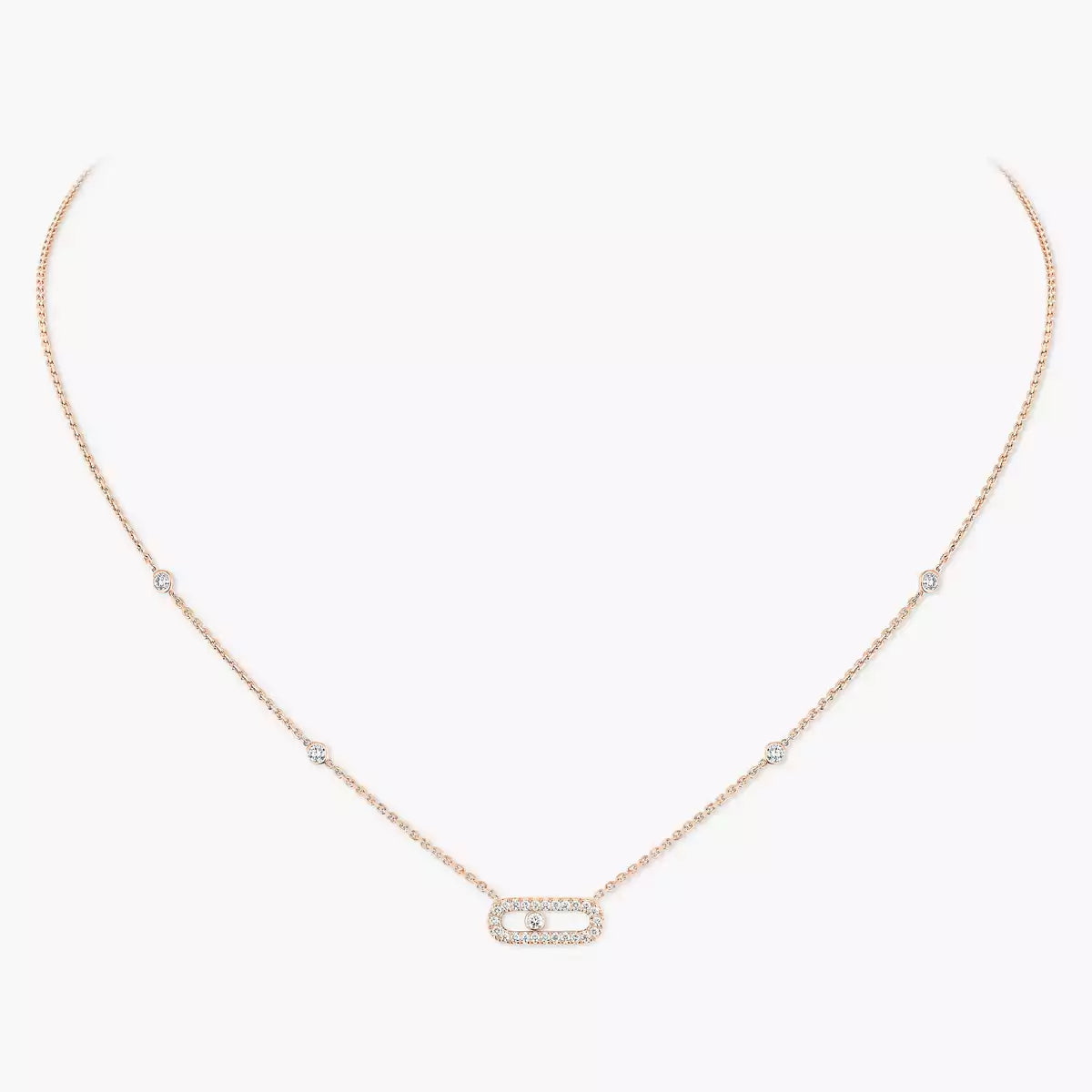 [Lumina]Diamond Necklace Move Uno