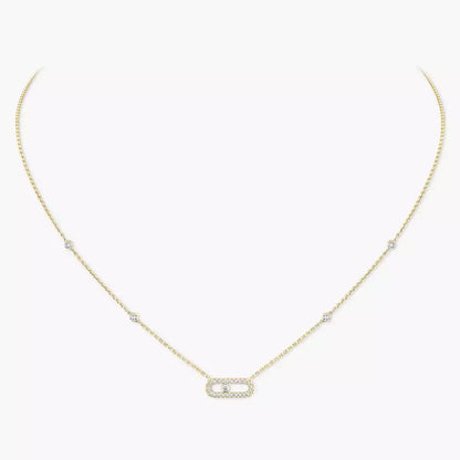 [Lumina]Diamond Necklace Move Uno