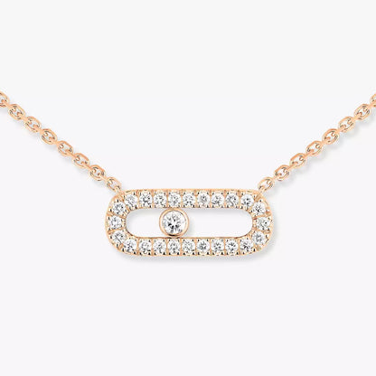 [Lumina]Diamond Necklace Move Uno