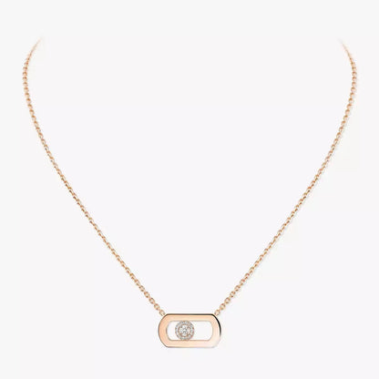 [Lumina]So Move Diamond Necklace in Gold
