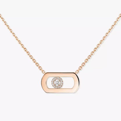 [Lumina]So Move Diamond Necklace in Gold