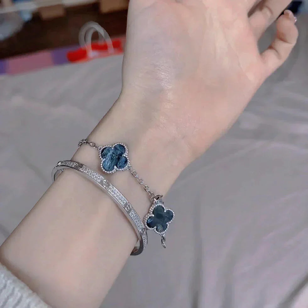[Lumina]CLOVER 5 MOTIF PIETERSITE BRACELET COLLECTION