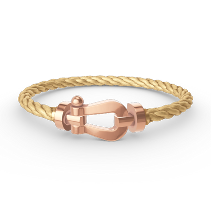 [Lumina]FORCE LARGE HORSESHOE NO DIAMOND BRACELET Lumina GOLD