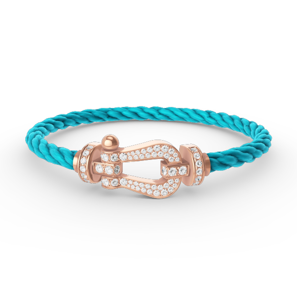 [Lumina]FORCE LARGE HORSESHOE FULL DIAMOND BRACELET Lumina GOLD