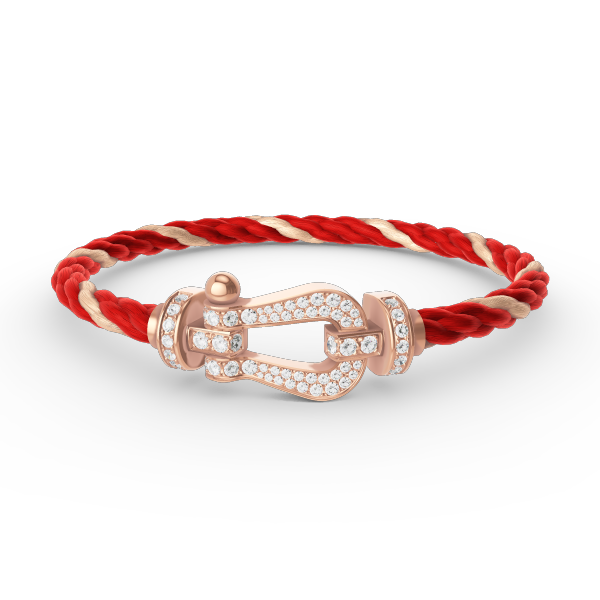 [Lumina]FORCE LARGE HORSESHOE FULL DIAMOND BRACELET Lumina GOLD