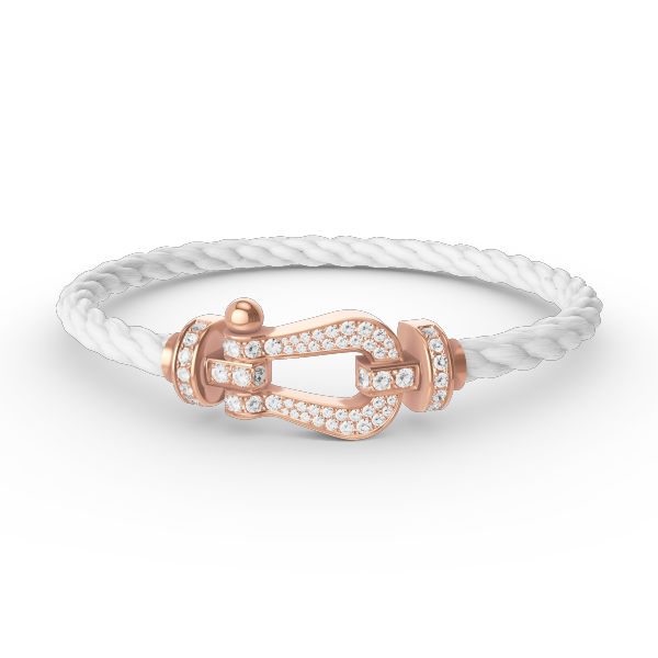 [Lumina]FORCE LARGE HORSESHOE FULL DIAMOND BRACELET Lumina GOLD