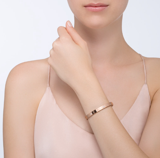 [Lumina]LOVE BRACELET 6.1MM 4 DIAMONDS