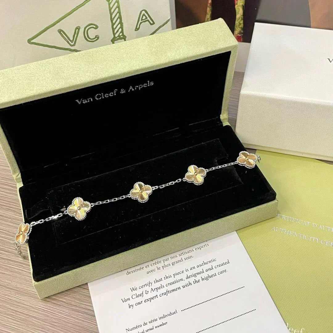 [Lumina] CLOVER 5 MOTIF LASER BRACELET COLLECTION