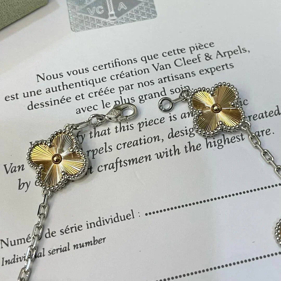 [Lumina] CLOVER 5 MOTIF LASER BRACELET COLLECTION