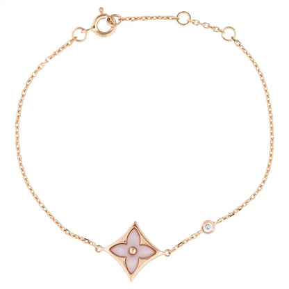 [Lumina]STAR 1 DIAMOND PINK GOLD BRACELET