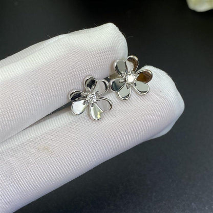 [Lumina]FRIVOLE MINI SILVER FLOWER EARRINGS