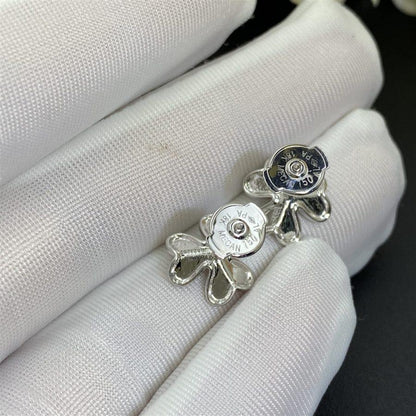 [Lumina]FRIVOLE MINI SILVER FLOWER EARRINGS