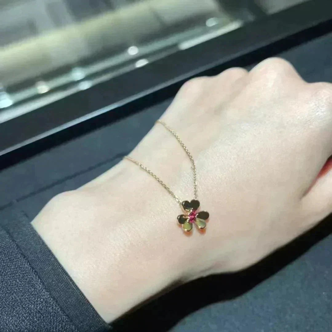 [Lumina]FRIVOLE GOLD FLOWER NECKLACE
