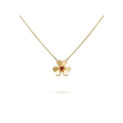 [Lumina]FRIVOLE GOLD FLOWER NECKLACE