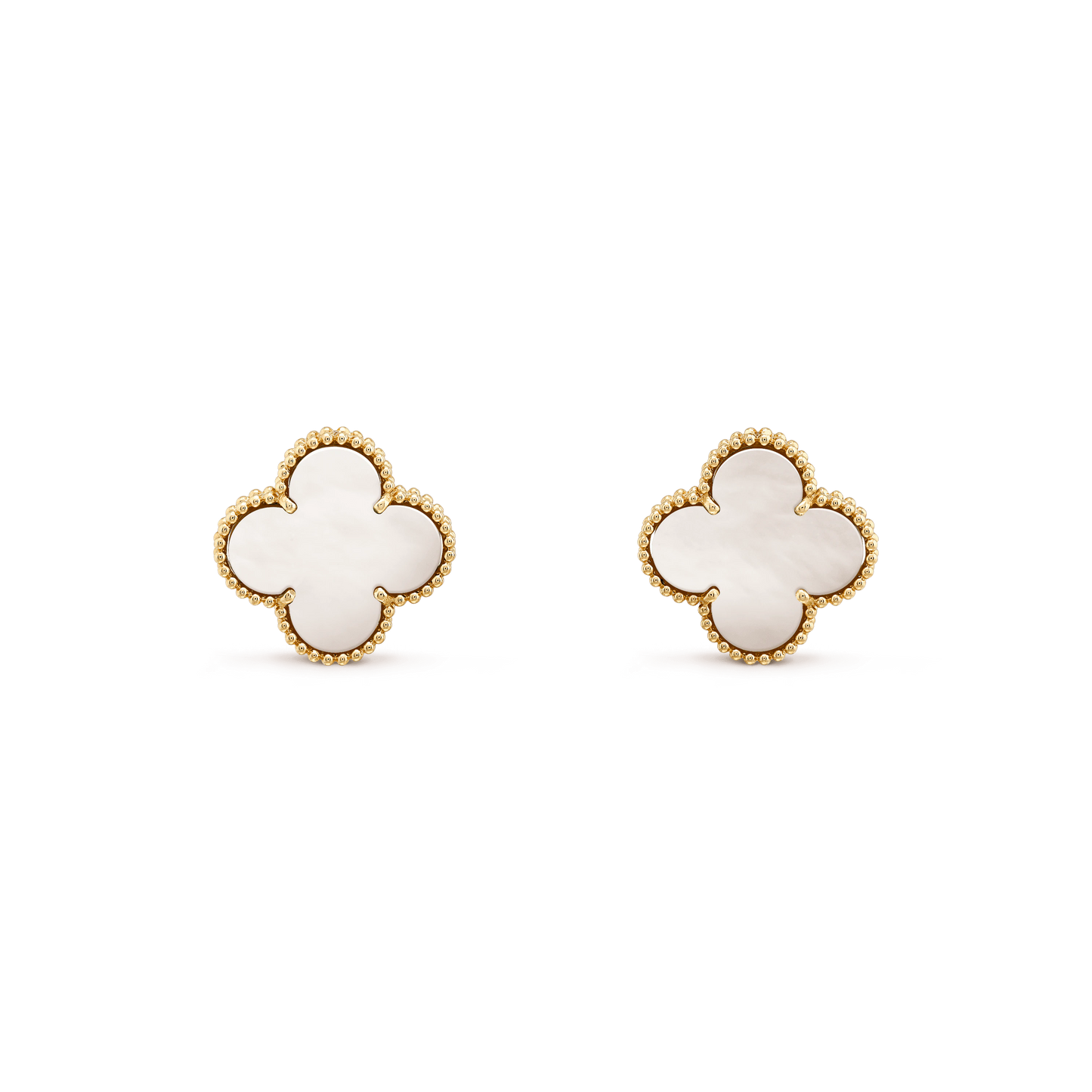 [Lumina]CLOVER MINI GOLD EARRINGS