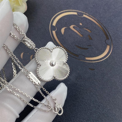 [Lumina]CLOVER 25MM SILVER BIG CLOVER NECKLACE