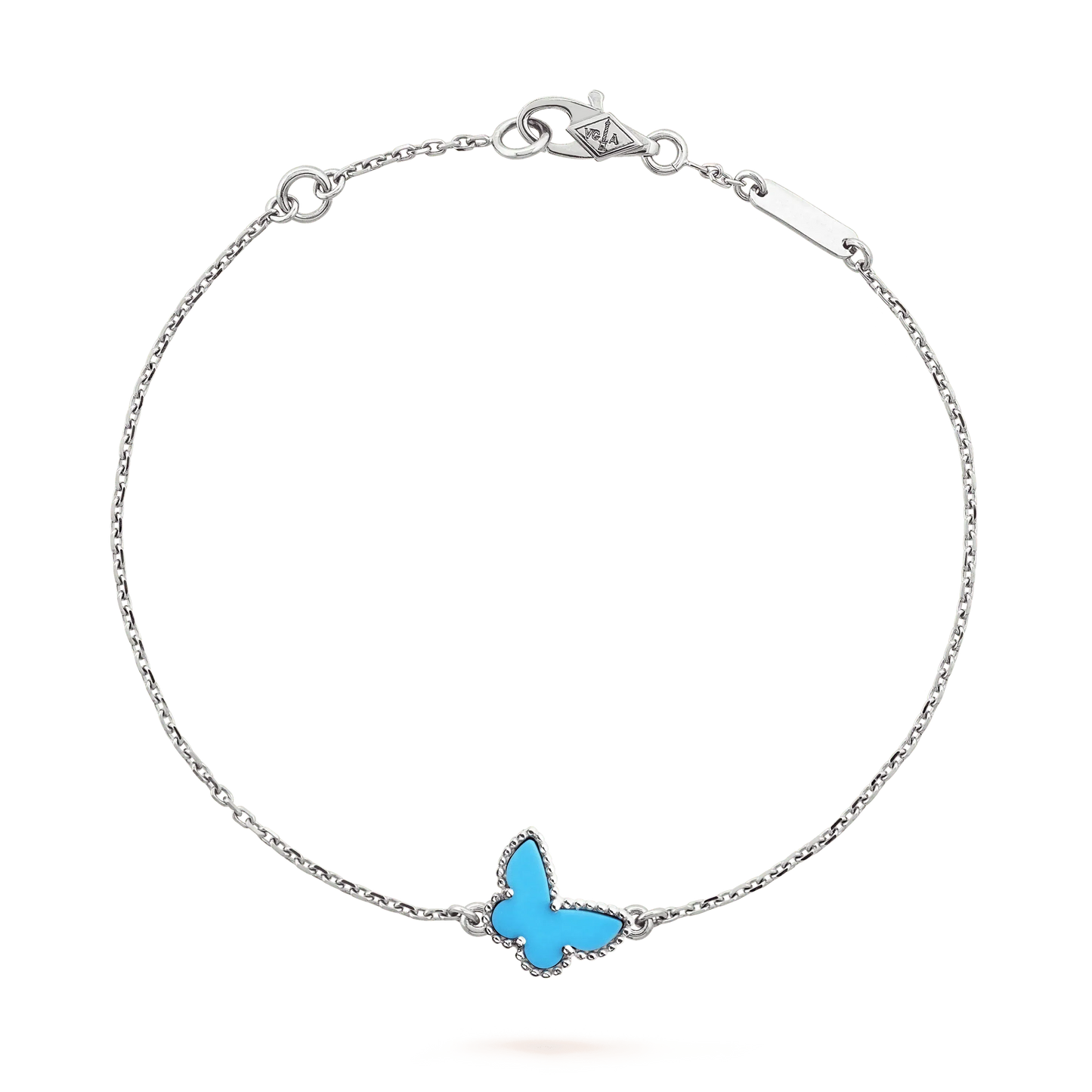 [Lumina]BUTTERFLY TURQUOISE BUTTERFLY BRACELET SILVER