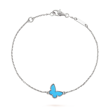 [Lumina]BUTTERFLY TURQUOISE BUTTERFLY BRACELET SILVER