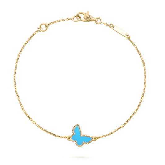 [Lumina]BUTTERFLY TURQUOISE BUTTERFLY BRACELET