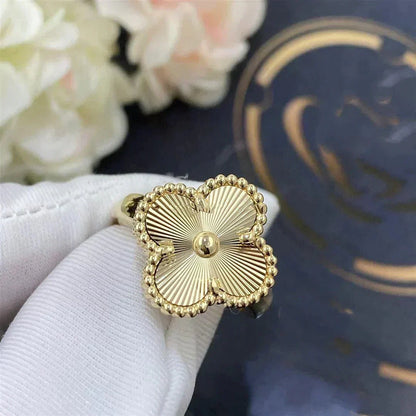 [Lumina]CLOVER GOLD RING
