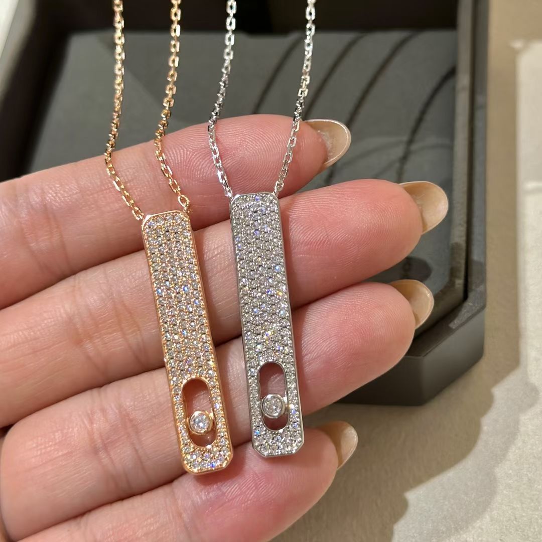 [Lumina]MY FIRST DIAMOND PAVED NECKLACE