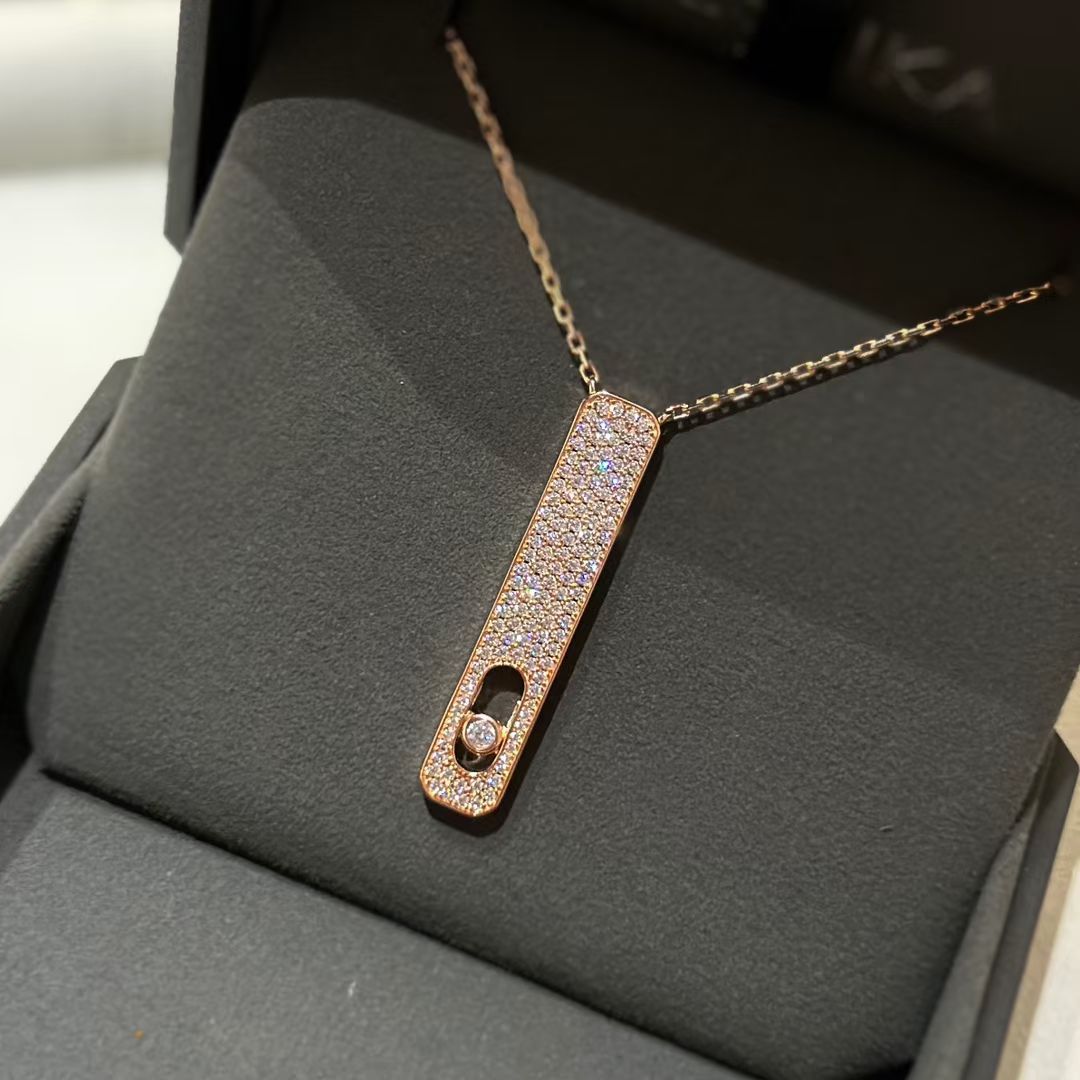 [Lumina]MY FIRST DIAMOND PAVED NECKLACE