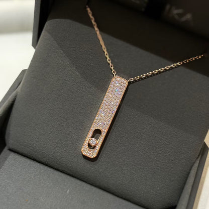 [Lumina]MY FIRST DIAMOND PAVED NECKLACE