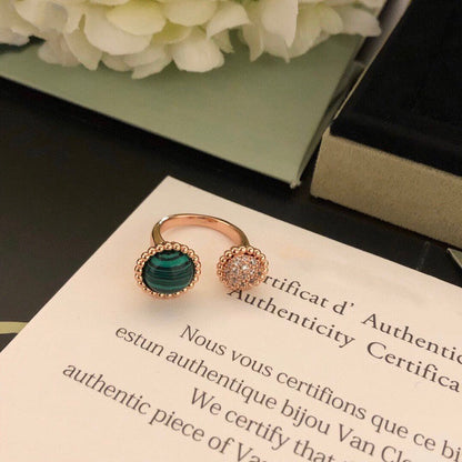 [Lumina]PERLEE COULEURS DIAMOND Lumina GOLD BETWEEN THE FINGER RING