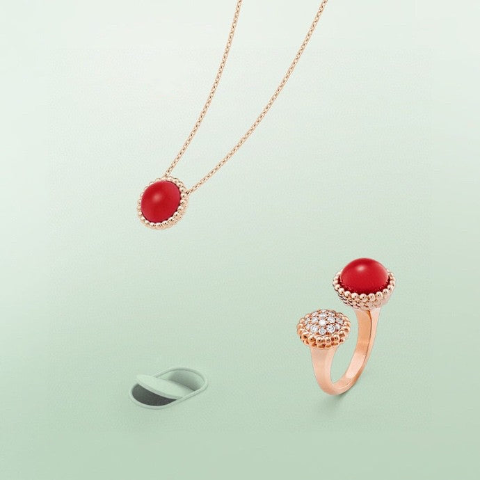 [Lumina]PERLEE COULEURS DIAMOND Lumina GOLD BETWEEN THE FINGER RING