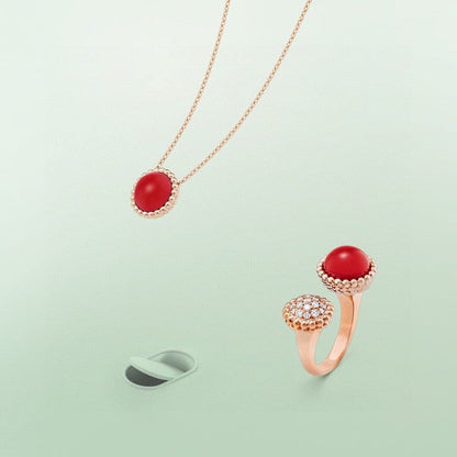 [Lumina]PERLEE COULEURS DIAMOND Lumina GOLD BETWEEN THE FINGER RING