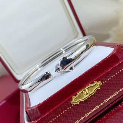 [Lumina]PANTHERE SILVER OPEN BRACELET