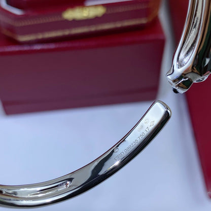 [Lumina]PANTHERE SILVER OPEN BRACELET