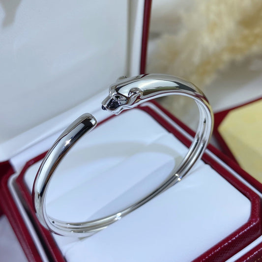 [Lumina]PANTHERE SILVER OPEN BRACELET