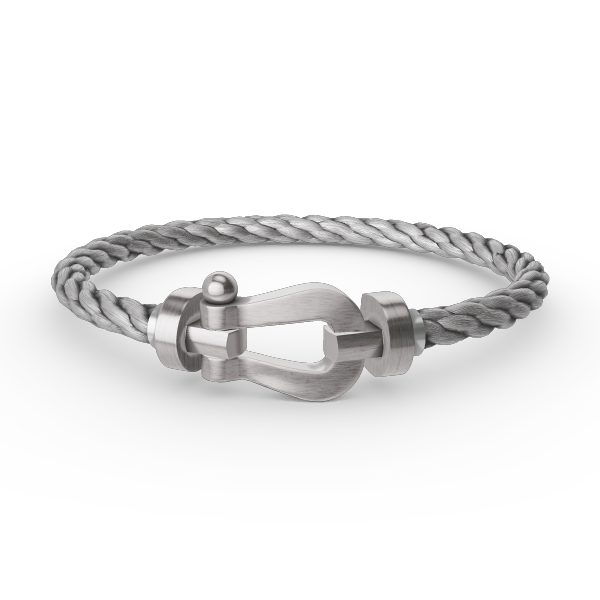 [Lumina]FORCE LARGE HORSESHOE NO DIAMOND BRACELET SILVER
