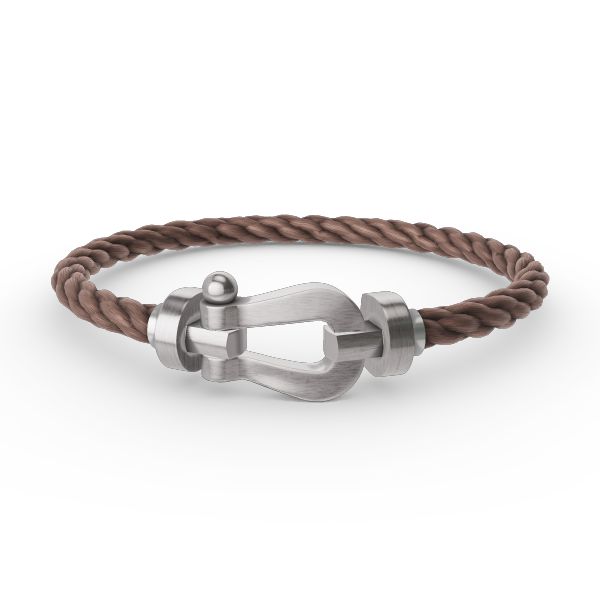 [Lumina]FORCE LARGE HORSESHOE NO DIAMOND BRACELET SILVER