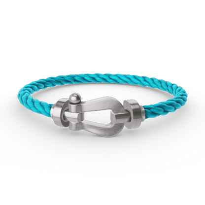 [Lumina]FORCE LARGE HORSESHOE NO DIAMOND BRACELET SILVER
