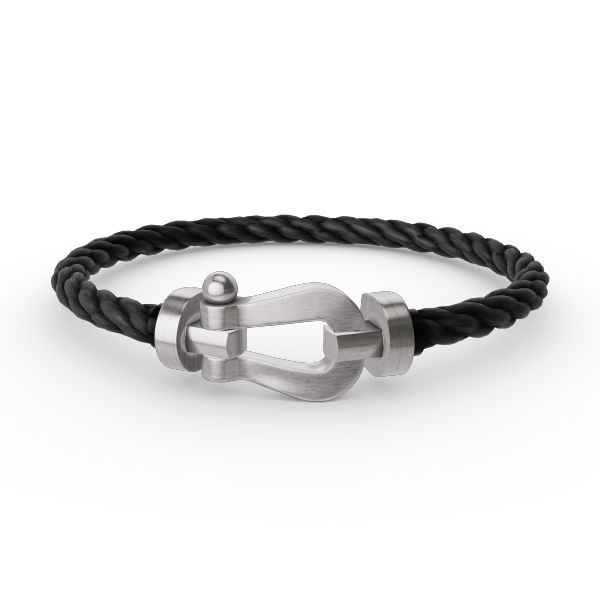 [Lumina]FORCE LARGE HORSESHOE NO DIAMOND BRACELET SILVER