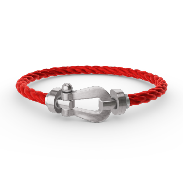 [Lumina]FORCE LARGE HORSESHOE NO DIAMOND BRACELET SILVER
