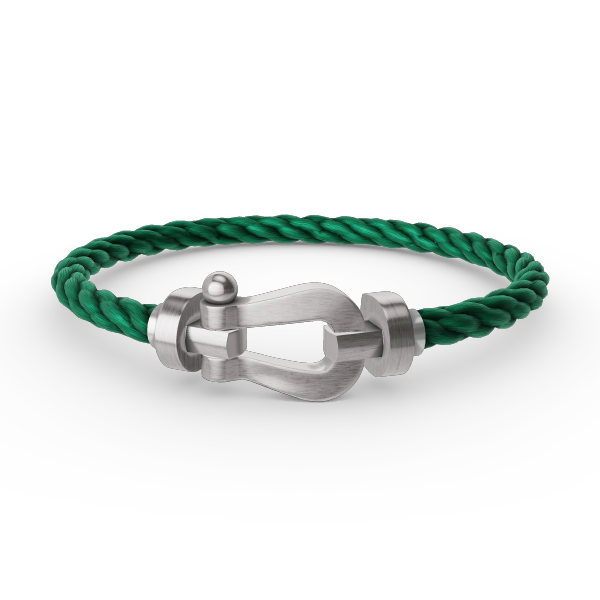 [Lumina]FORCE LARGE HORSESHOE NO DIAMOND BRACELET SILVER