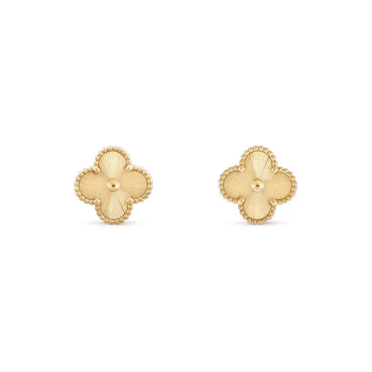 [Lumina]CLOVER MEDIUM 1 MOTIFS LASER EARRINGS