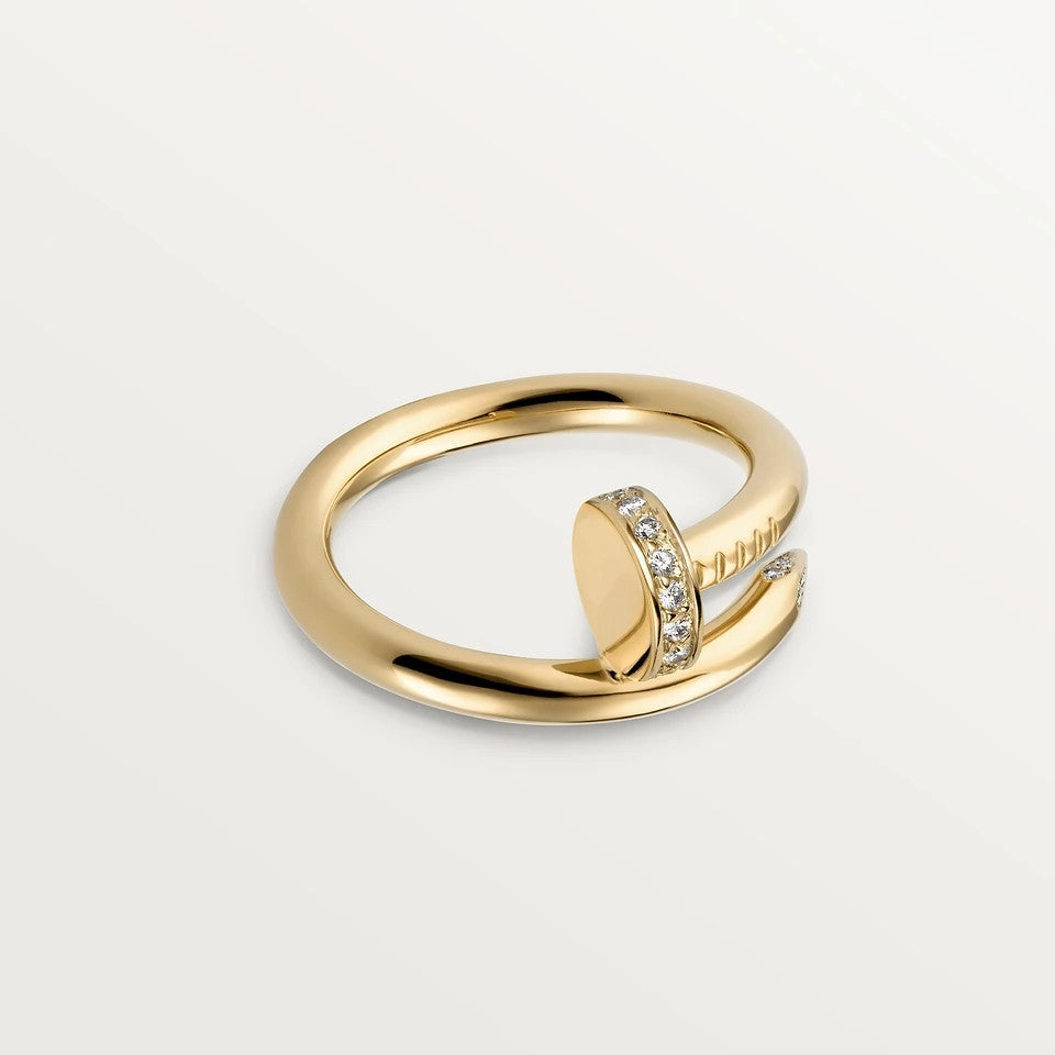 [Lumina]JUSTE RING 2.65MM GOLD DIAMOND