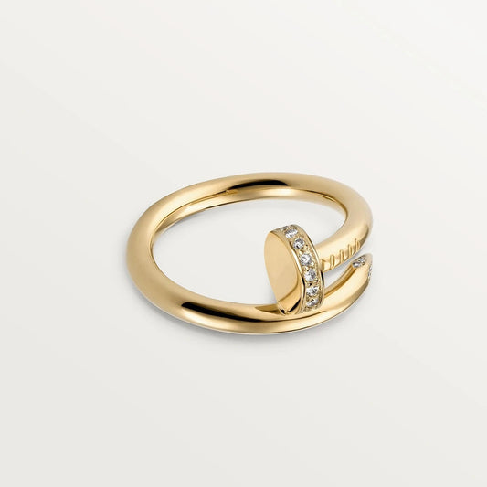 [Lumina]JUSTE RING 2.65MM GOLD DIAMOND