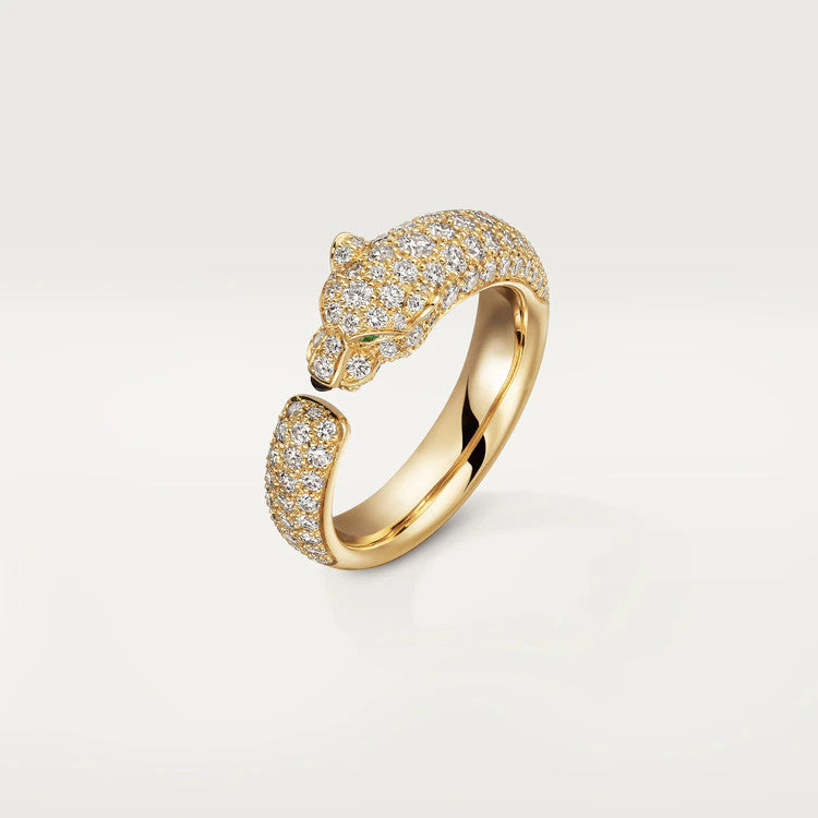 [Lumina]PANTHERE PINK GOLD DIAMOND RING